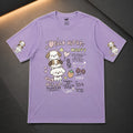 Girls Cute Puppy Graphic Oversized T-Shirt (RR-04)